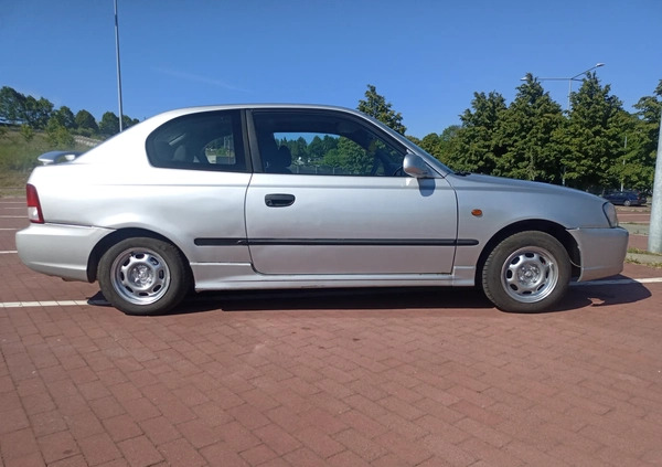 Hyundai Accent cena 2300 przebieg: 145000, rok produkcji 2002 z Libiąż małe 191